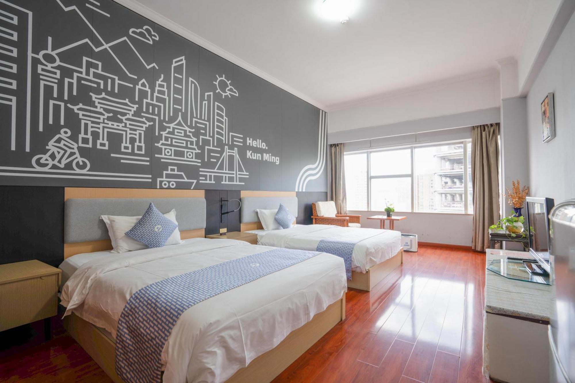 קונמינג Ha Luo Hotel מראה חיצוני תמונה
